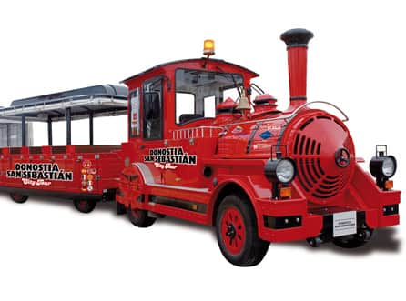 Tourist train San Sebastian